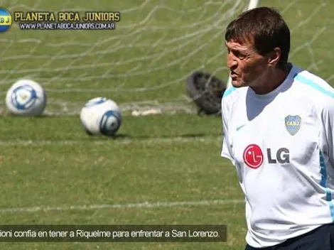 Falcioni: "Esperamos y deseamos que la recuperación de Román sea rápida"