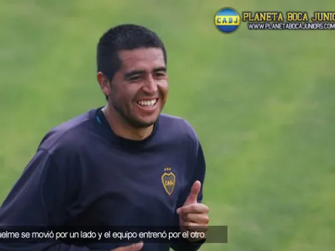 Román por un lado, el equipo por el otro