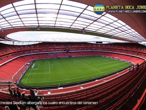 Boca a la Emirates Cup