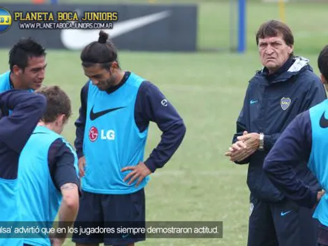 Falcioni: "A ningún jugador de Boca le ha faltado actitud"