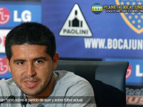 Riquelme: “Sería lindo volver a las noches de Copa”