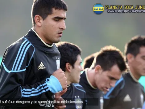 Otra mala: se lesionó Viatri