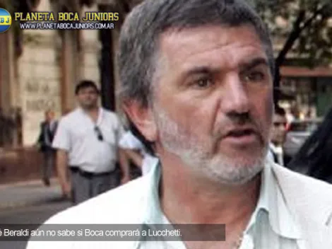 Beraldi: "Riquelme no hace lo que quiere"