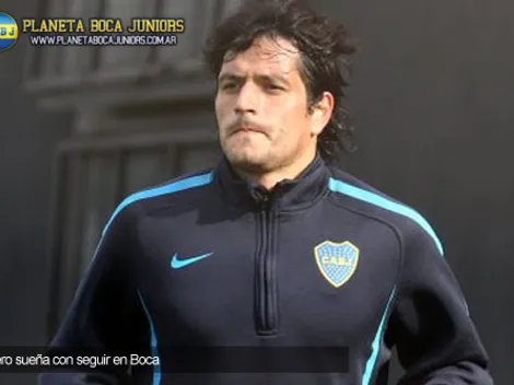 Rivero: "Quedarme en Boca es un deseo mío"