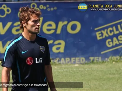 Calvo: “Mi idea es poder seguir estando en Boca”