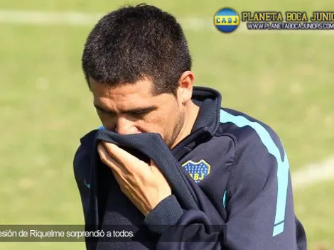Se lesionó Riquelme