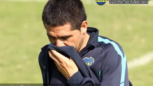 Se lesionó Riquelme