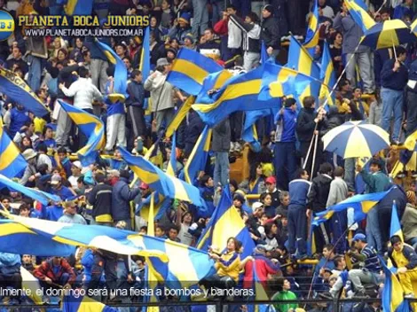 Con bombos y banderas