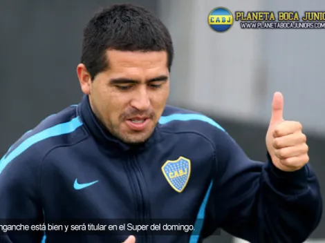 Riquelme está feliz