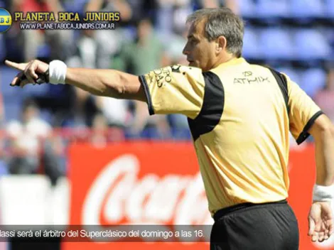 El árbitro del Superclásico: Baldassi