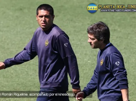 Riquelme trabajó diferenciado