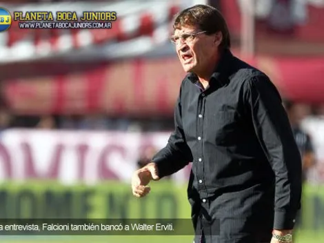 Falcioni: "Mi relación con Riquelme es normal"