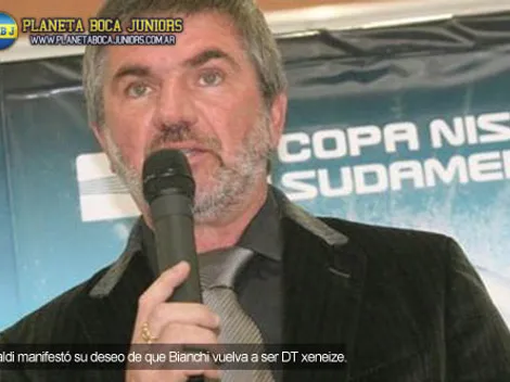 Beraldi: “Ojala que Bianchi vuelva a dirigir a Boca”