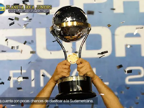 Boca y las chances para la Sudamericana