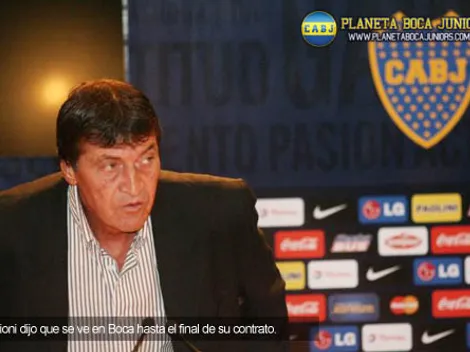 Falcioni: “No creo que haya algo que me separe de Boca”
