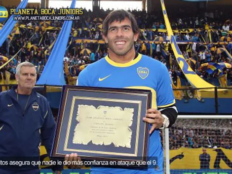 Tevez: "Palermo me dio más seguridad que nadie"