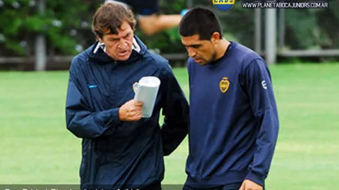 Falcioni: "Cuento con Riquelme para la temporada que viene"