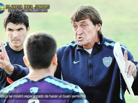 Falcioni: "Boca está siempre para campeón"