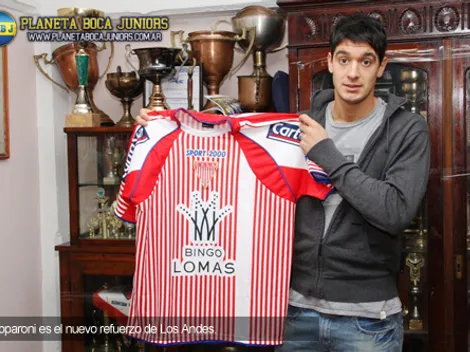 Scapparoni jugará en Los Andes