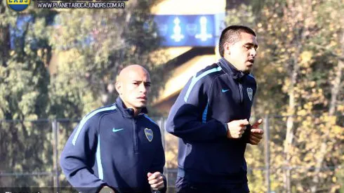 Riquelme: "Estamos contentos con el grupo que tenemos"