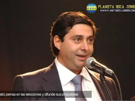 Angelici: "Pondremos al club entre los cinco mejores del mundo"