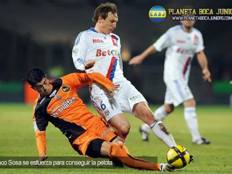 Sosa: "Jugar en Boca es muy hermoso"