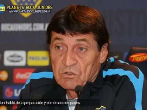 Falcioni: "Nos preparamos para que sea el semestre de Boca"