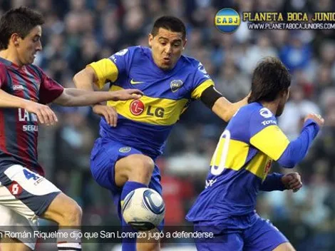 Riquelme: “Un equipo atacó todo el tiempo y el otro se defendió”