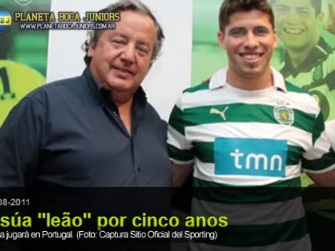 Emiliano Insúa, al Sporting de Lisboa
