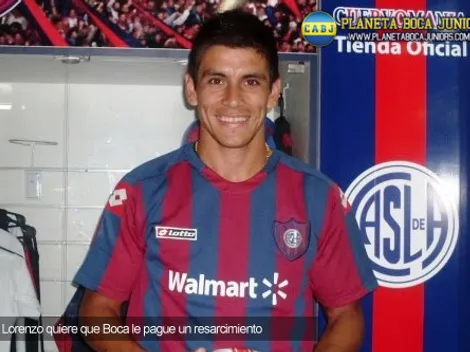 San Lorenzo pide dinero por Giménez