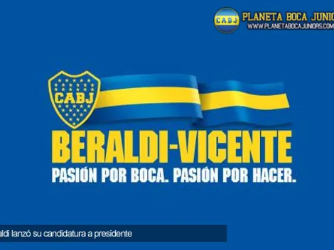 Beraldi presentó su candidatura