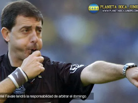 Favale, el árbitro del domingo