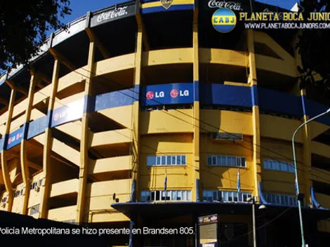 La Justicia allanó La Bombonera