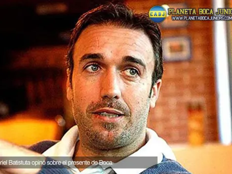 Batistuta: “Falcioni todavía no le encontró la vuelta a Boca”