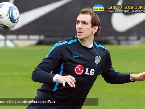 Somoza: “Tengo la cabeza puesta en Boca”
