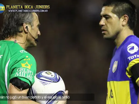 Riquelme: "El partido fue malo"