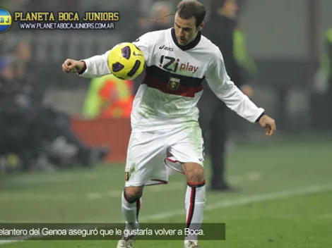 Palacio: "Sería lindo volver a Boca"