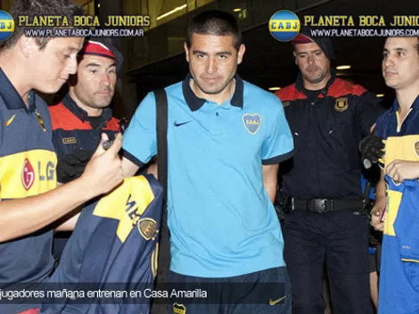 El plantel retornó al país