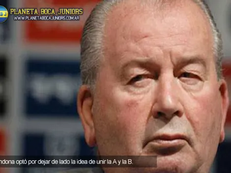 Grondona bajó el proyecto del nuevo torneo