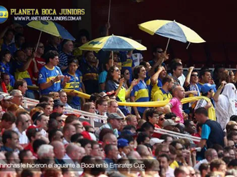 Con Boca a todas partes