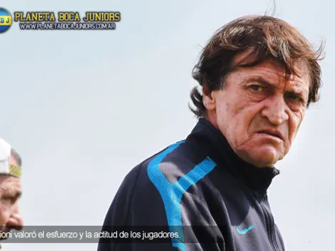 Falcioni: “Esperemos poder sostener esta racha de resultados favorables”