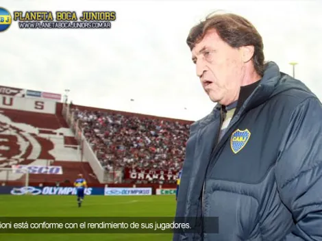 Falcioni: "Vamos poco a poco"