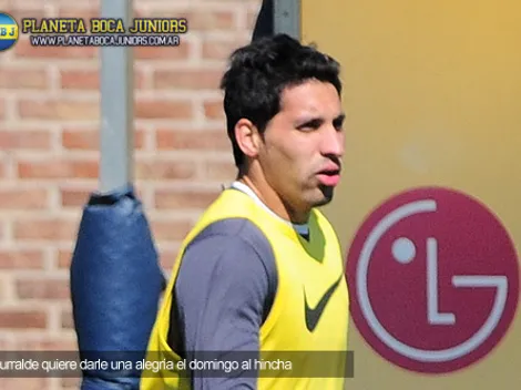 Insaurralde: "Esperemos darle otra alegría el domingo al hincha"