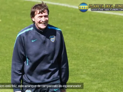 Falcioni: "Boca todavía tiene que transpirar mucho"