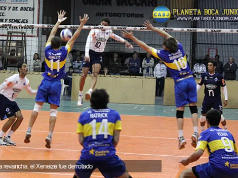 Primer traspié de Boca voley
