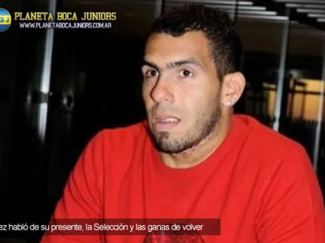Tevez: "Mi ilusión siempre fue retirarme en Boca"