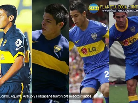 Cuatro Xeneizes preseleccionados para Guadalajara