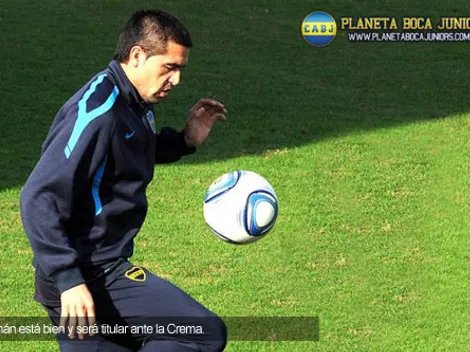 ¿Riquelme? Sí, está