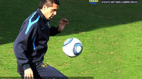 ¿Riquelme? Sí, está