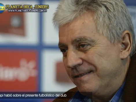 Crespi: "Estoy convencido que Boca va a salir campeón"